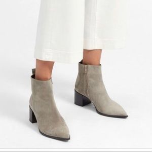 Everlane The Boss Boot - Taupe Grey Suede